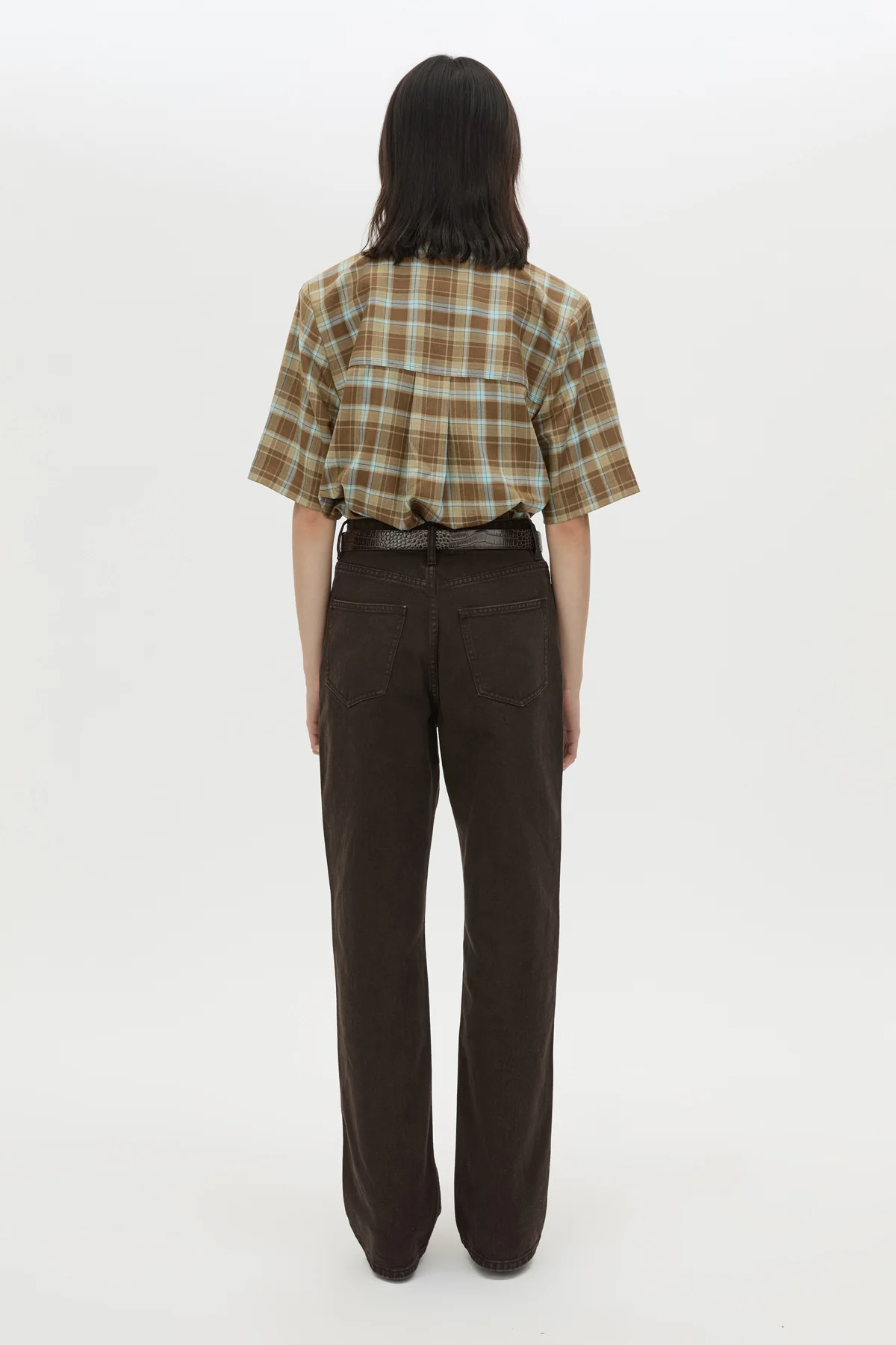 Arian Short Sleeve Check Shirt - Image 6