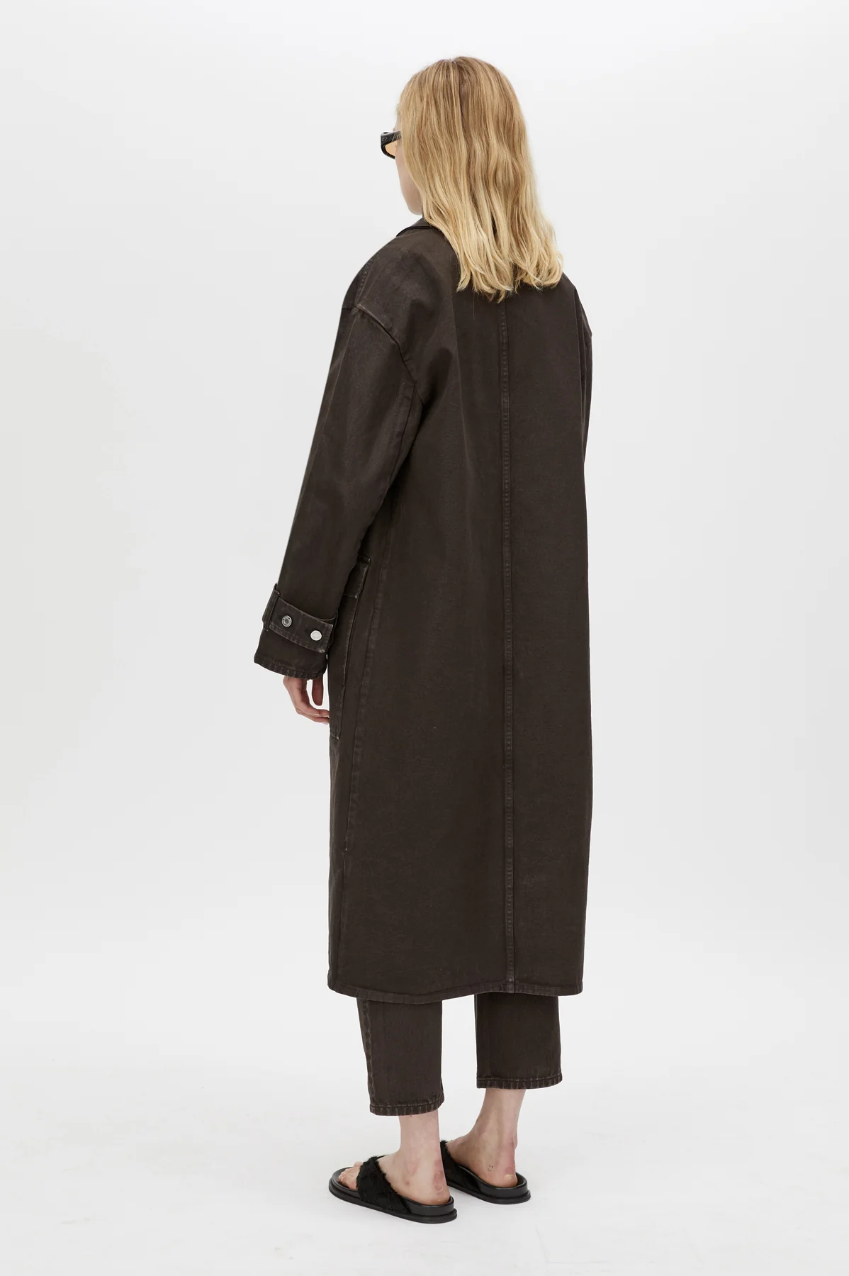Enzo Denim Coat - Image 5