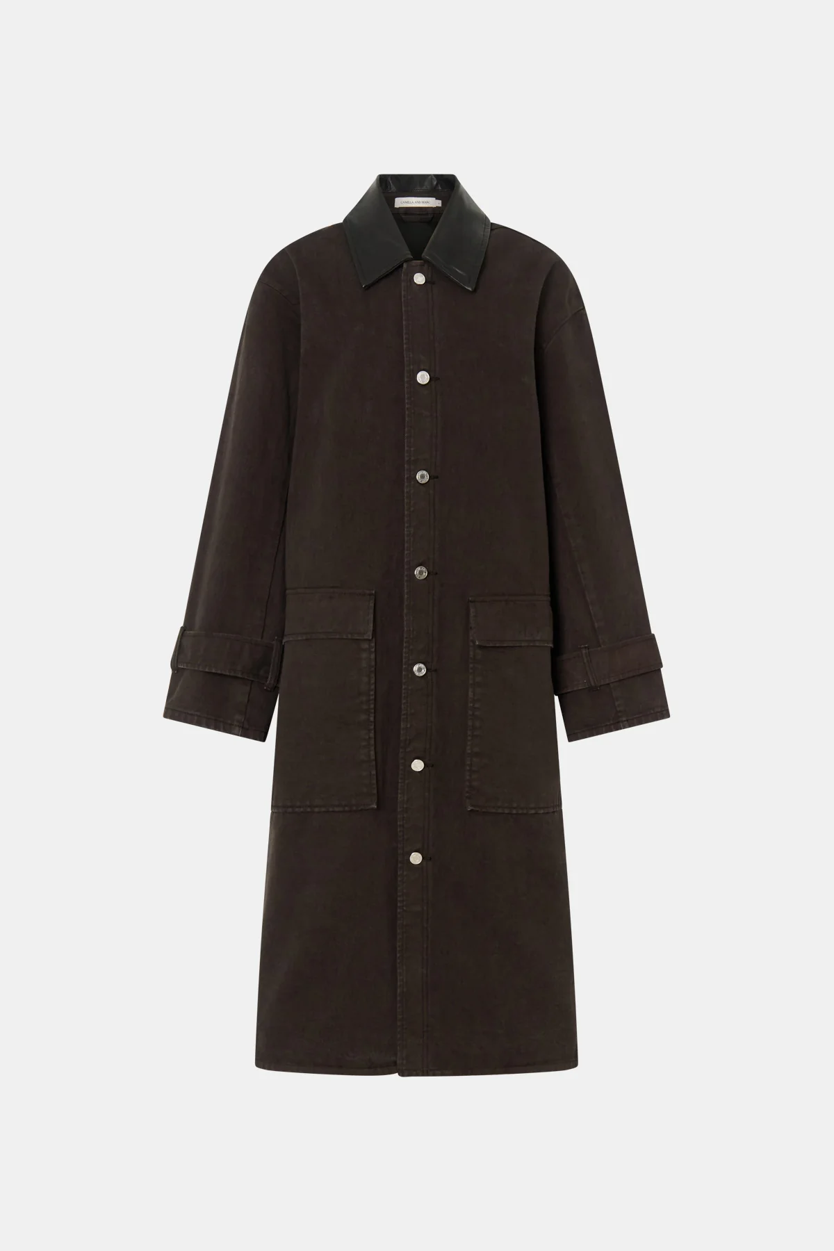 Enzo Denim Coat - Image 6