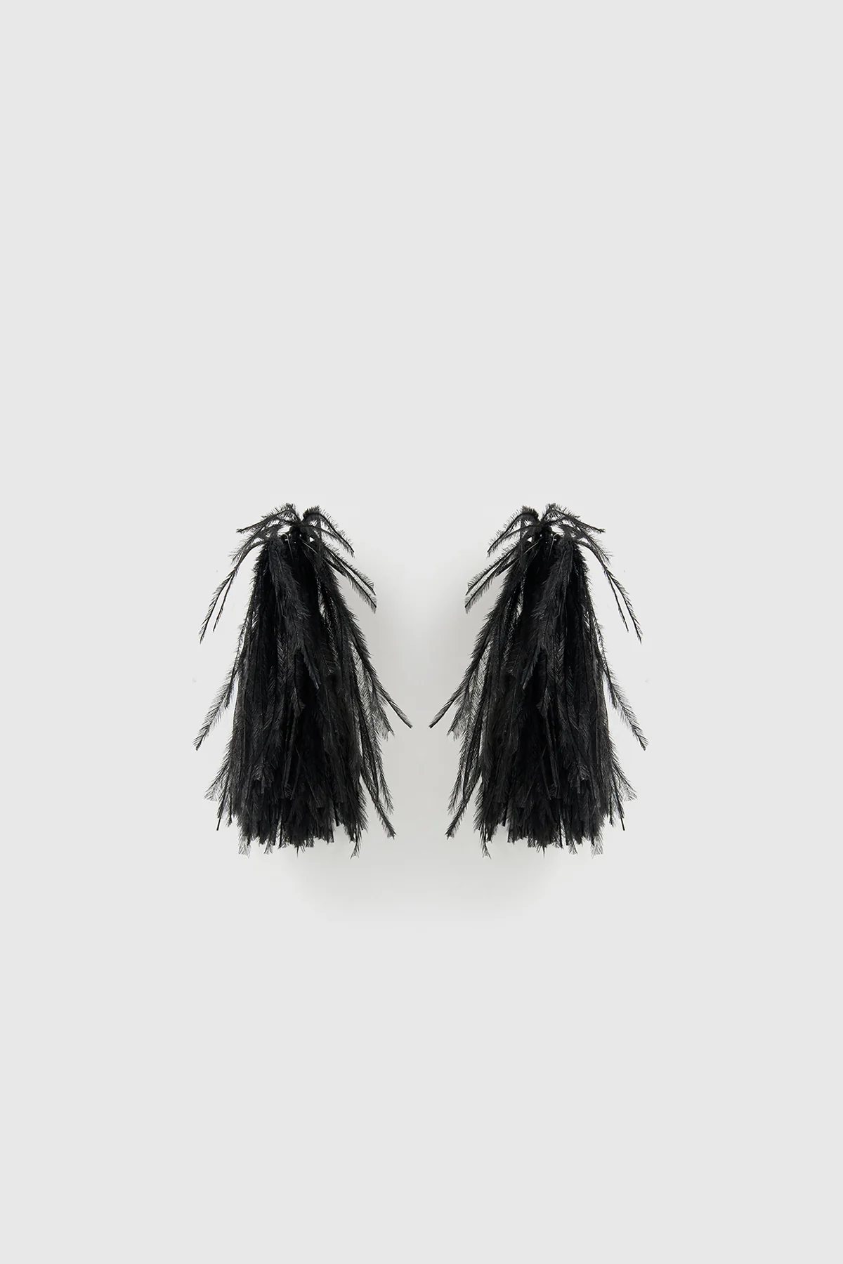 Friesian Feather Earrings - Image 4