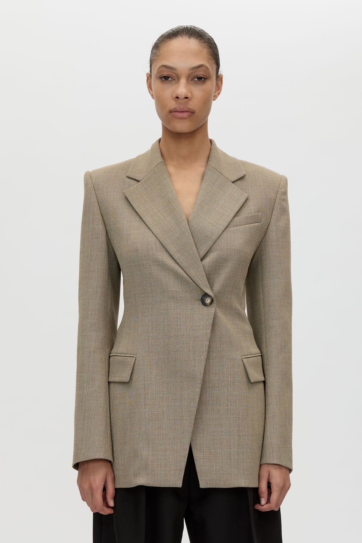 Halden Fitted Contour Blazer - Image 3