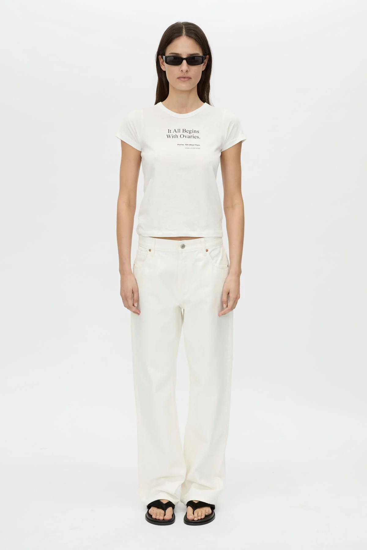 It All Begins With Ovaries Kids Tee - Image 8