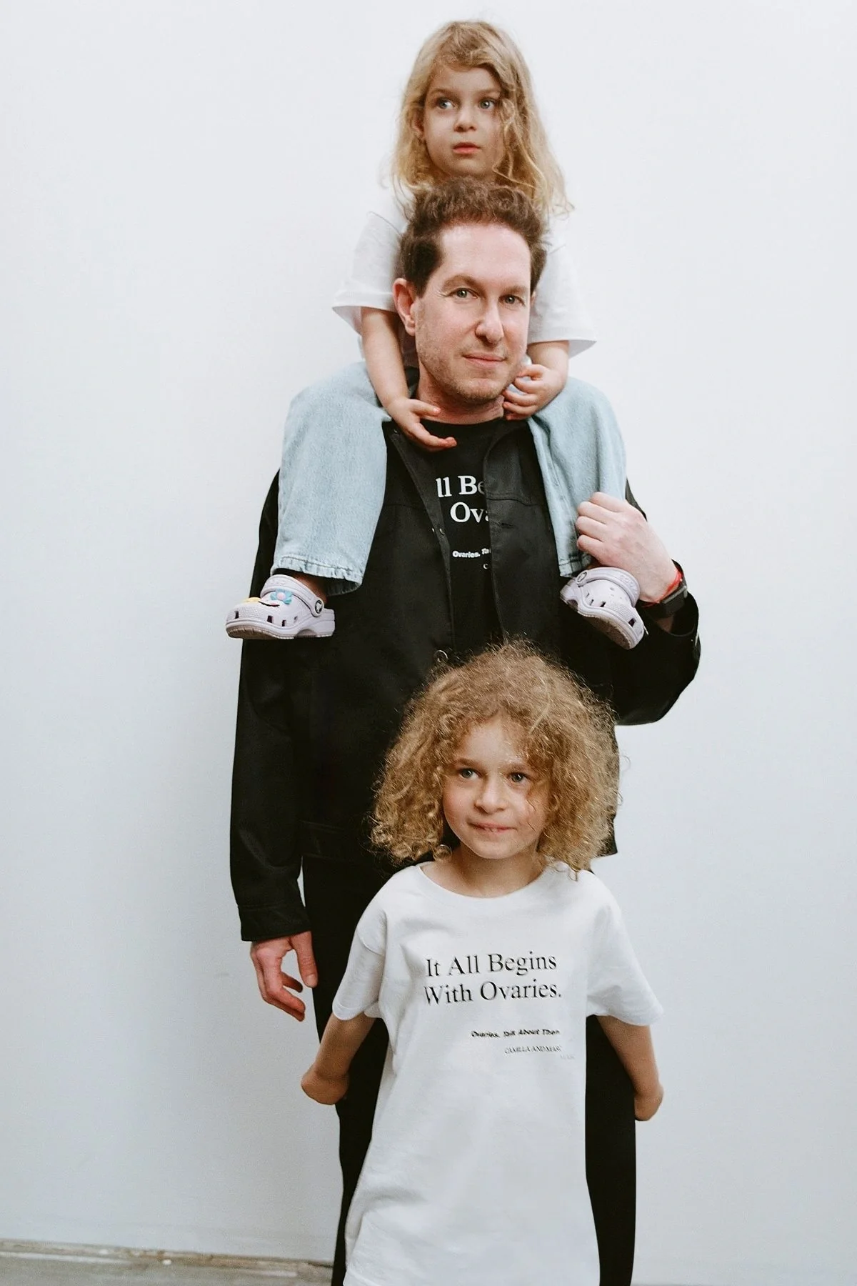 It All Begins With Ovaries Kids Tee - Image 9