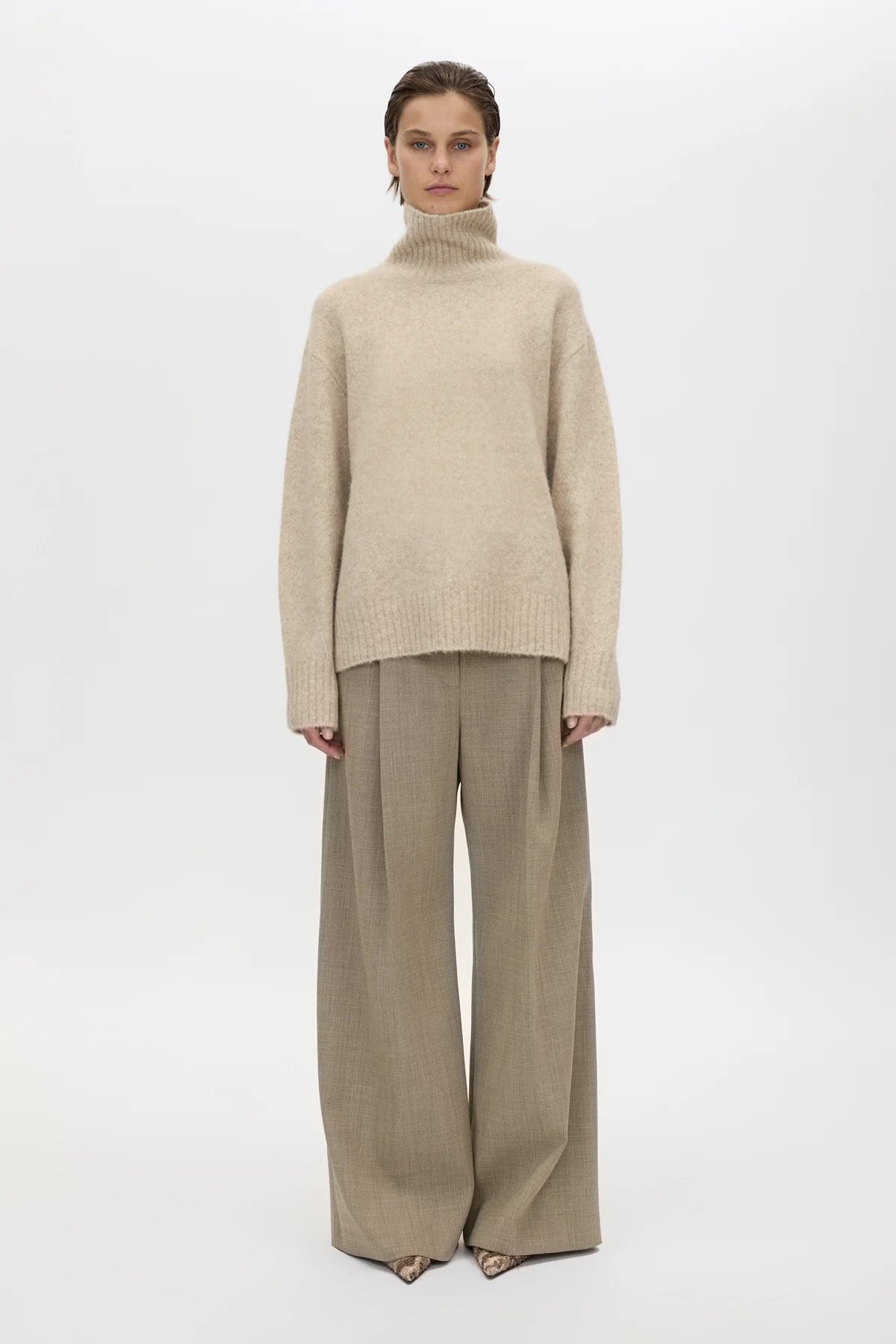 Leonie Turtleneck Knit Sweater - Image 3