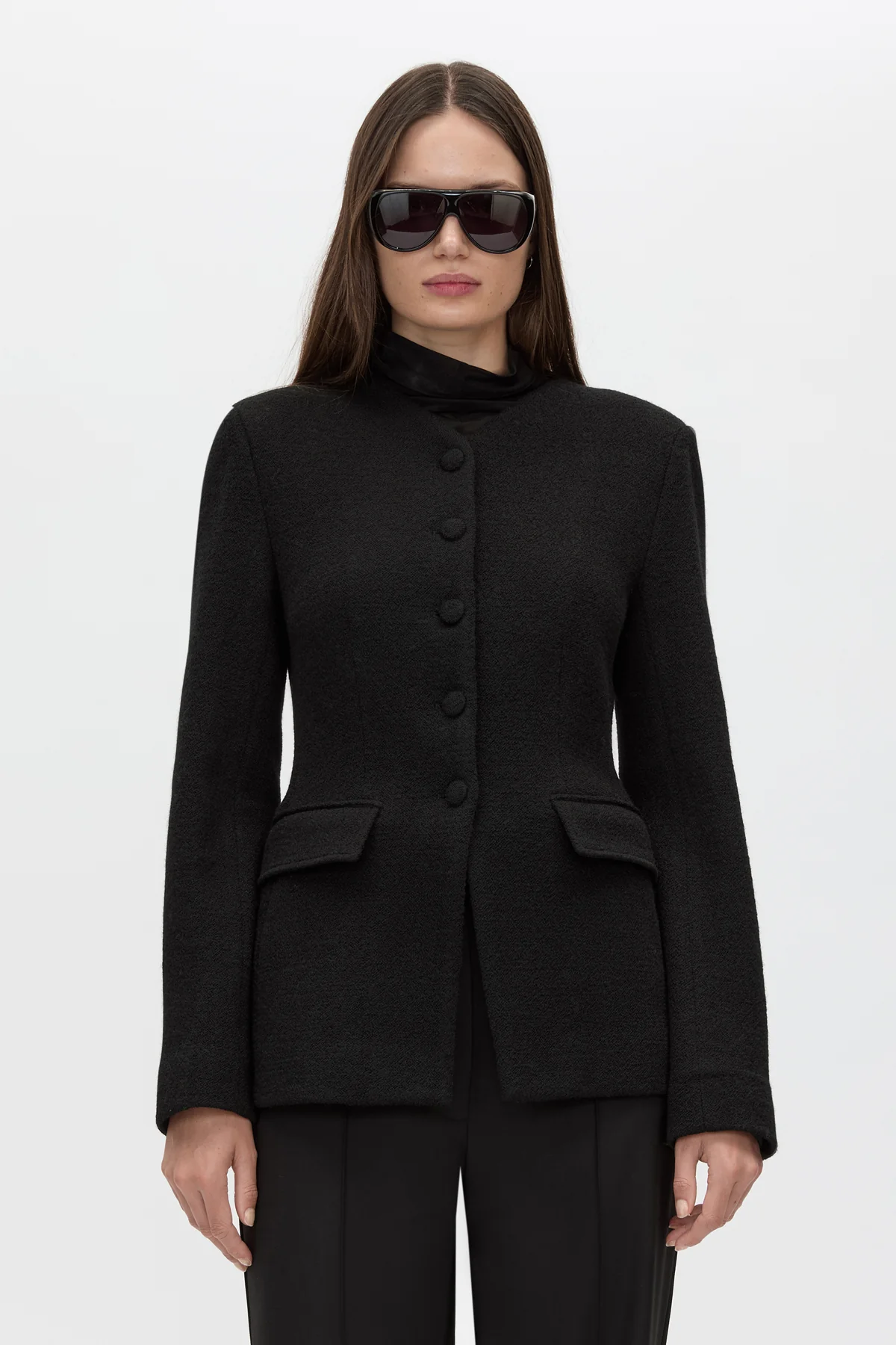 Nomari Short Fitted Coat - Image 2