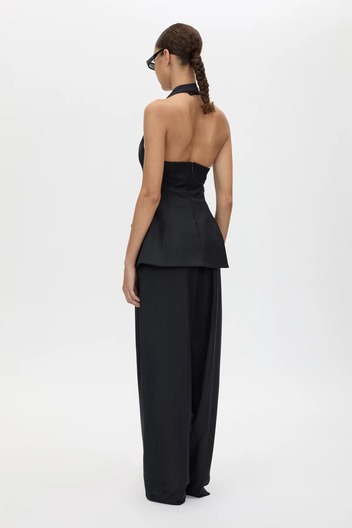 Orban Mid Rise Wide Leg Pant - Image 6