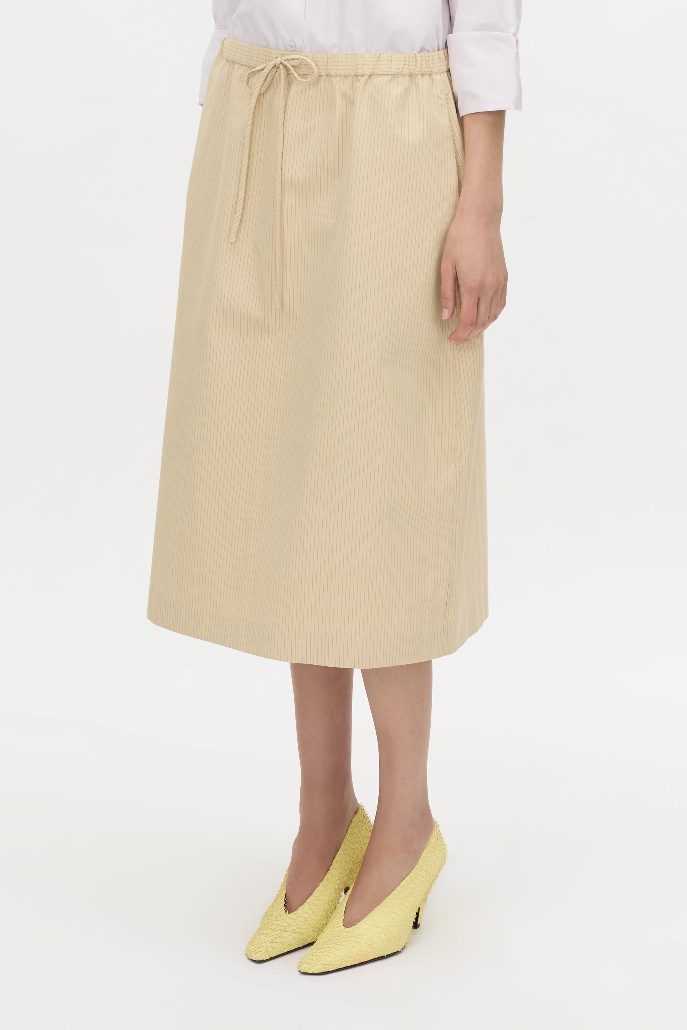 Oren Stripe Midi Skirt - Image 2