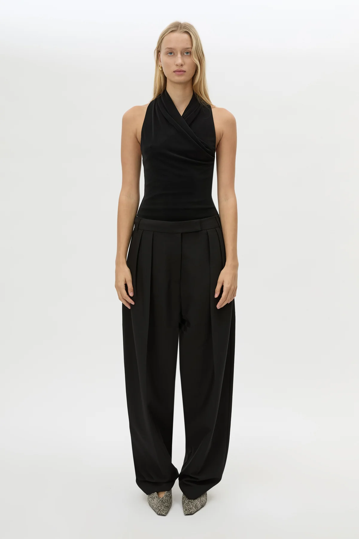 Ravine Wrap Neck Bodysuit - Image 4