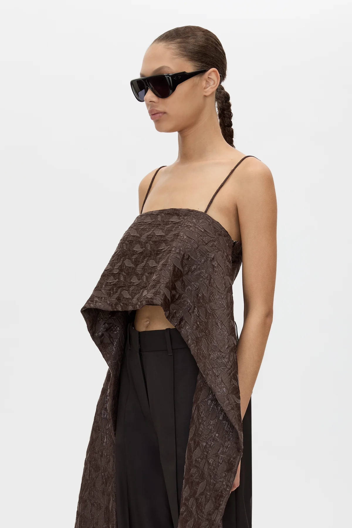 Rennick Draped Back Cami Top - Image 2