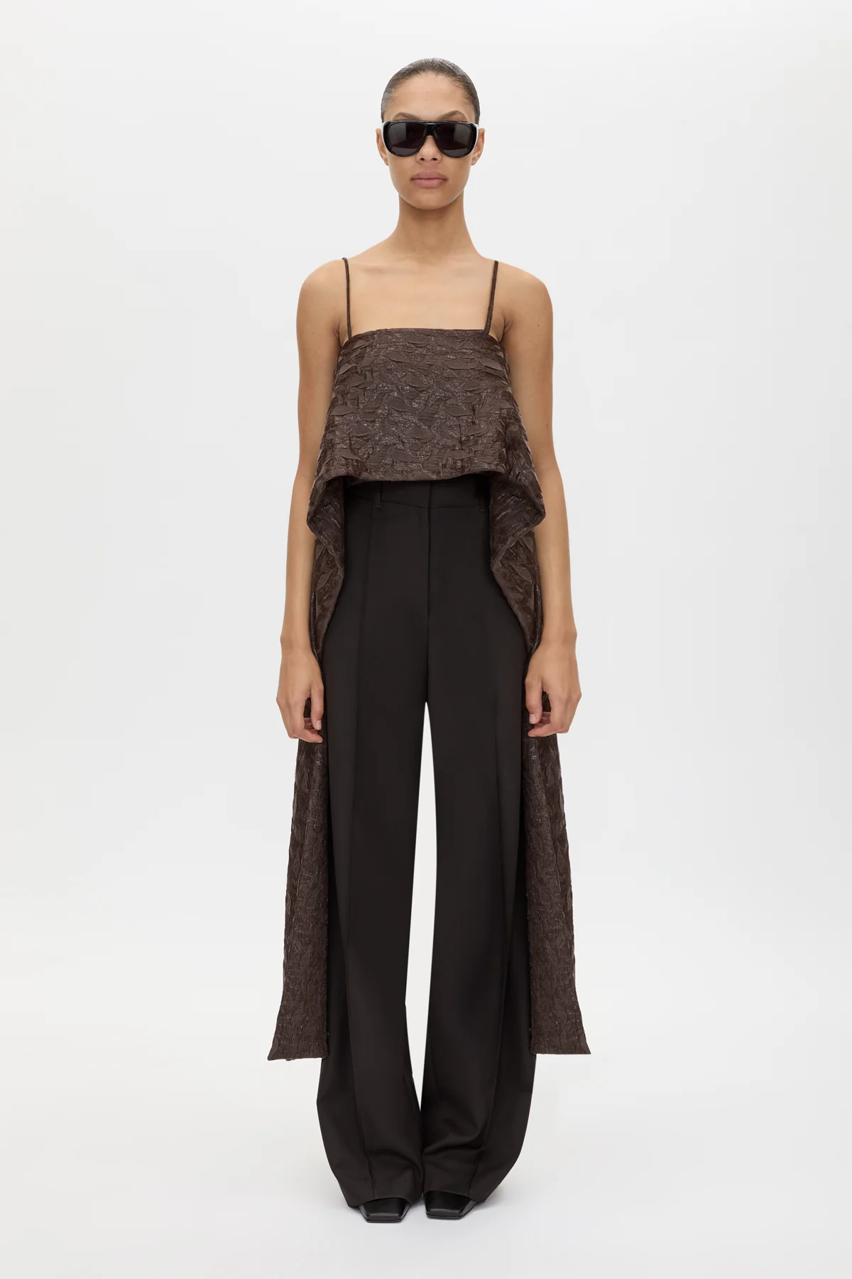 Rennick Draped Back Cami Top - Image 3