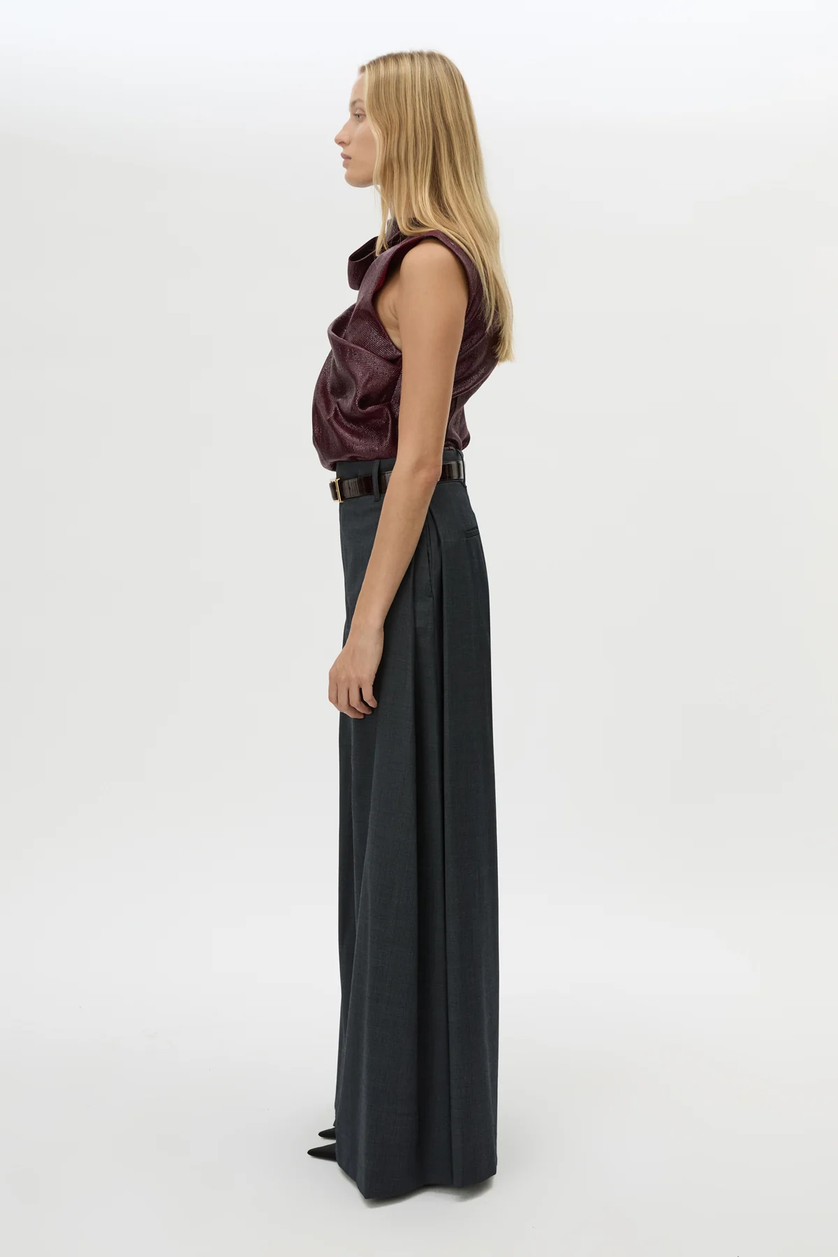 Sana Drape Tailored Top - Image 4