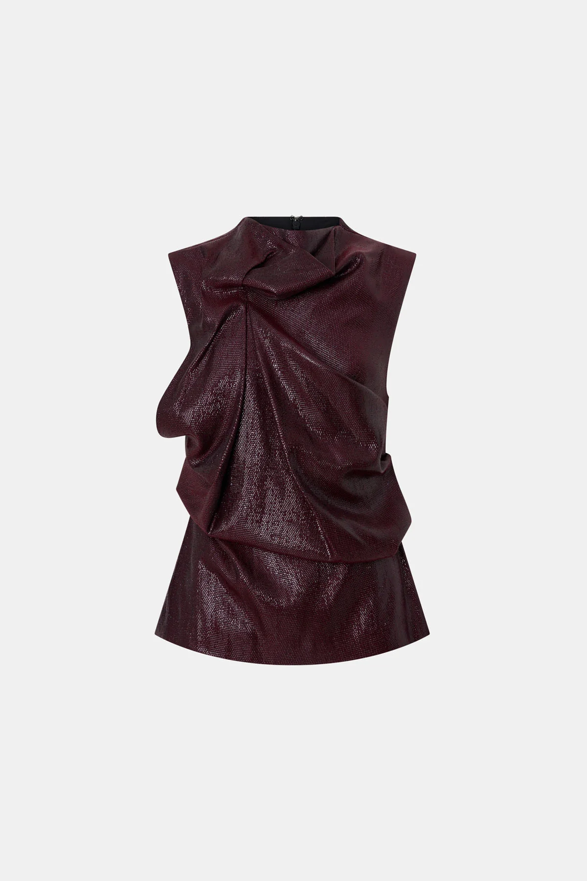 Sana Drape Tailored Top - Image 6