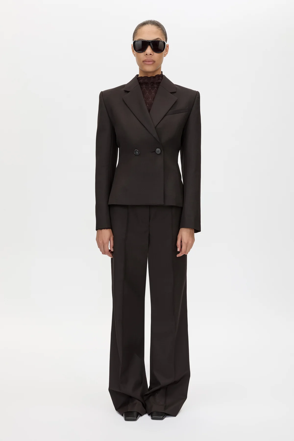 Saxony Fitted Blazer - Image 3