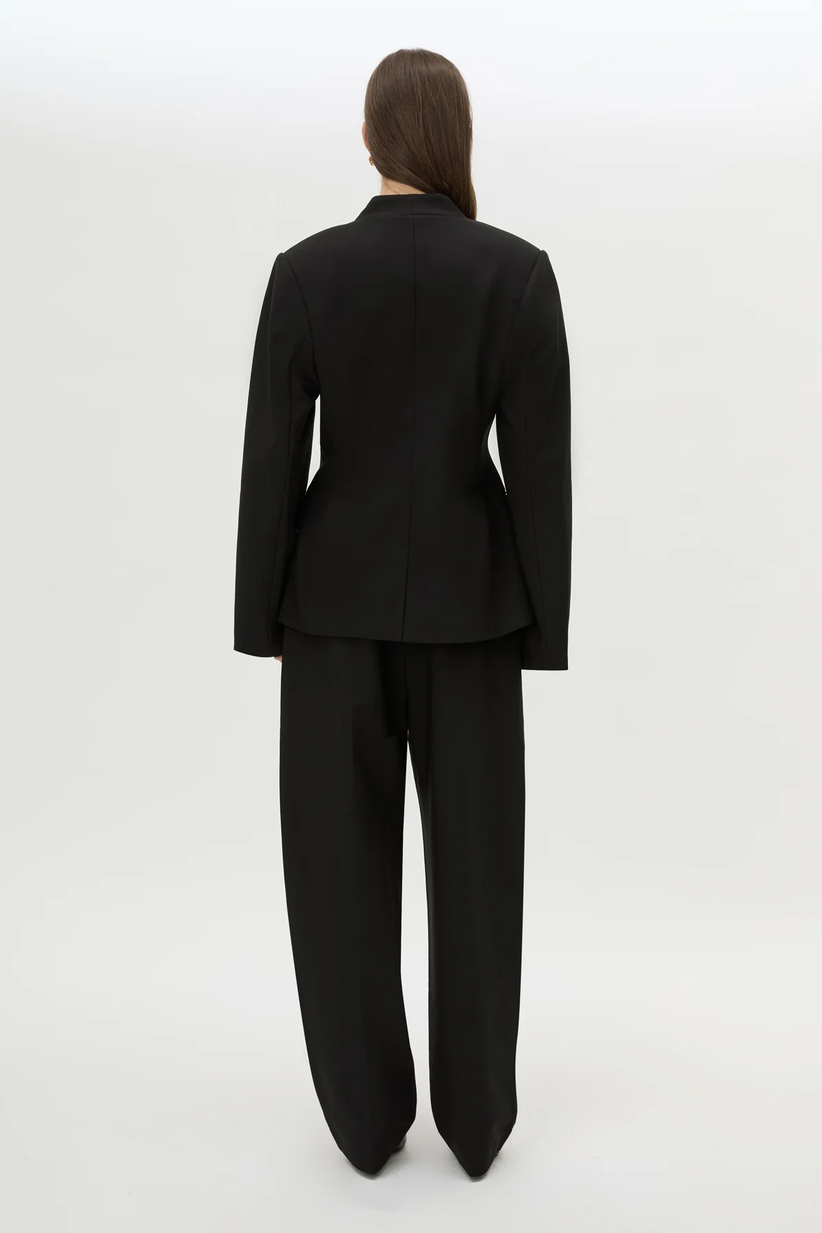 Tala Fitted Collarless Blazer - Image 6