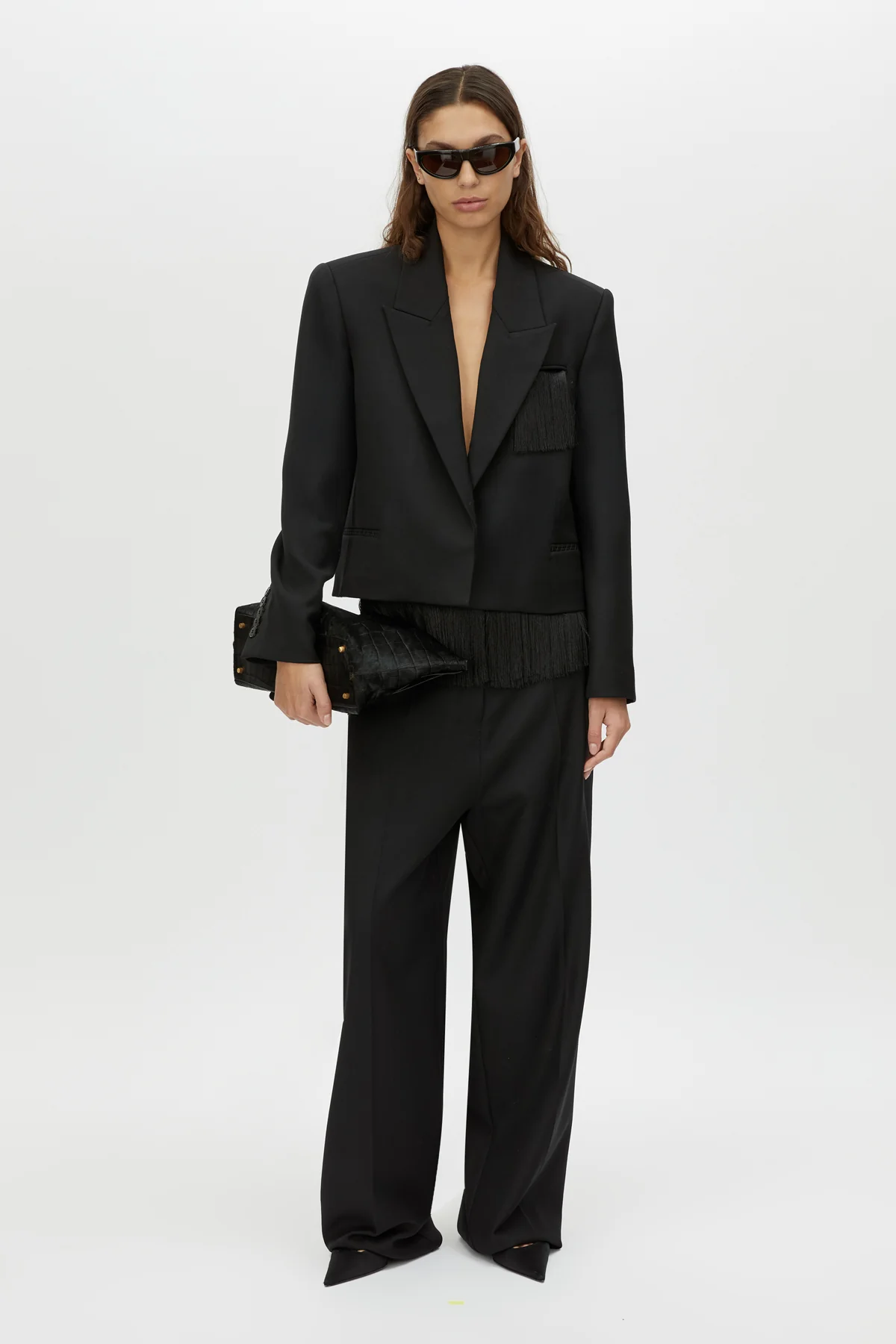 Zaman Crop Blazer - Image 4