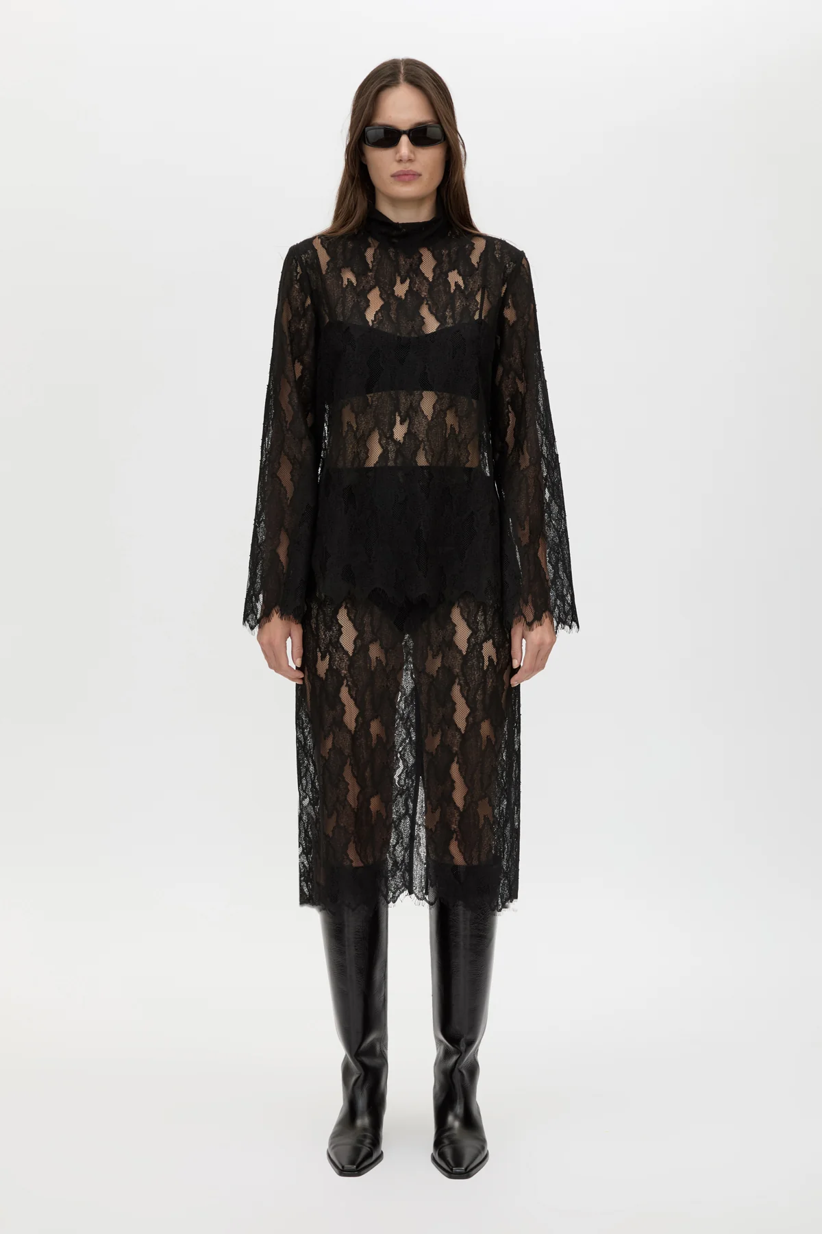 Zemira Long Sleeve Lace Top - Image 3